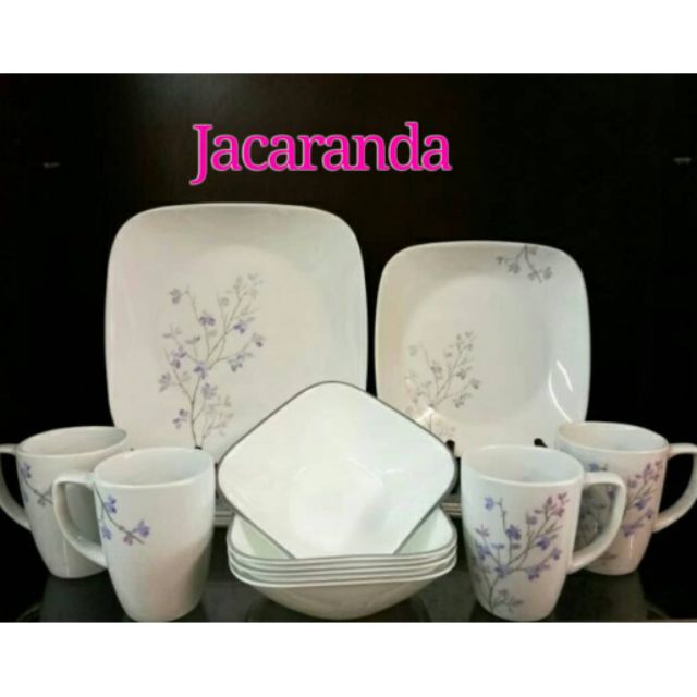 Corelle ชุดจาน 16 ชิ้น | Shopee Thailand