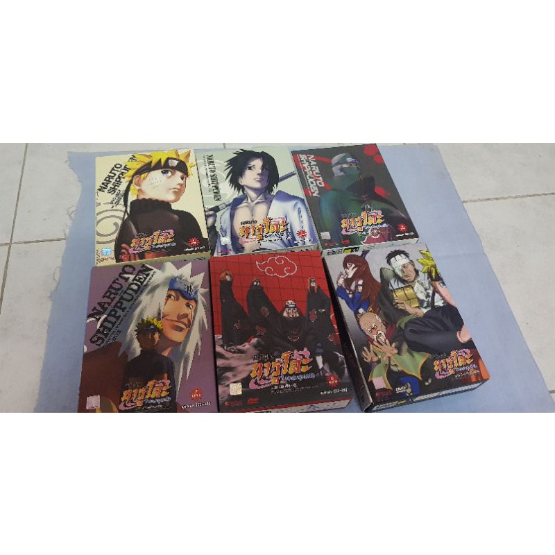 [ANIME] NARUTO SHIPPIDEN DVD BOXSET 6ภาค