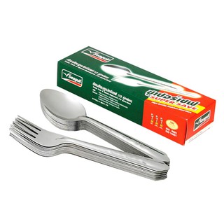 ราคาพิเศษ!! นกนางนวล ช้อนส้อม รุ่นซูเปอร์เซฟ 12 คู่ Seagull Fork&amp;Spoon Set Super Save Model 12-Pair Pack