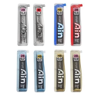 Pentel Ain Stein 0.3 / 0.5 / 0.7 / 0.9 mm. I ไส้ดินสอกดดำ