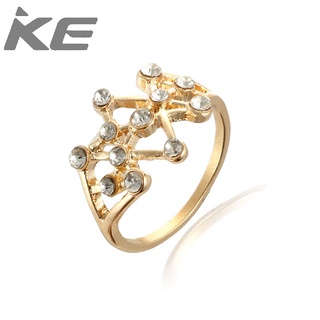 Jewelry Geometric Triangle Diamond Crown Shape Ring  Ring Single for girls for women low price