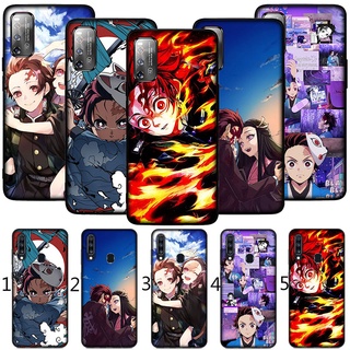 เคสซิลิโคนนิ่ม ลายอนิเมะ demon slayer Tanjiro Kamado 17HE สําหรับ Realme 2 A5 3 5 6 6i 7 7i Pro Realme6i