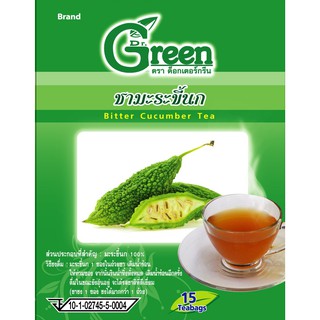 Dr.Green: ชาสมุนไพรมะระขี้นก 15 กรัม (Bitter Cucumber Tea)