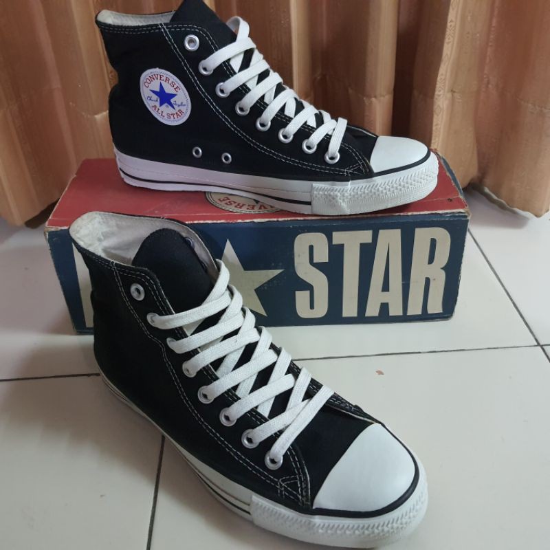 CONVERSE ALL STAR Chuck Taylor สีดำ Size7.5 ปี 90s //Mad in USA