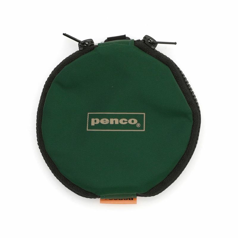 Penco Double Door Purse Dark Green / กระเป๋าสตางค์ 2 ช่อง สีเขียวเข้ม แบรนด์ Penco จากประเทศญี่ปุ่น (HGB301-DGN)