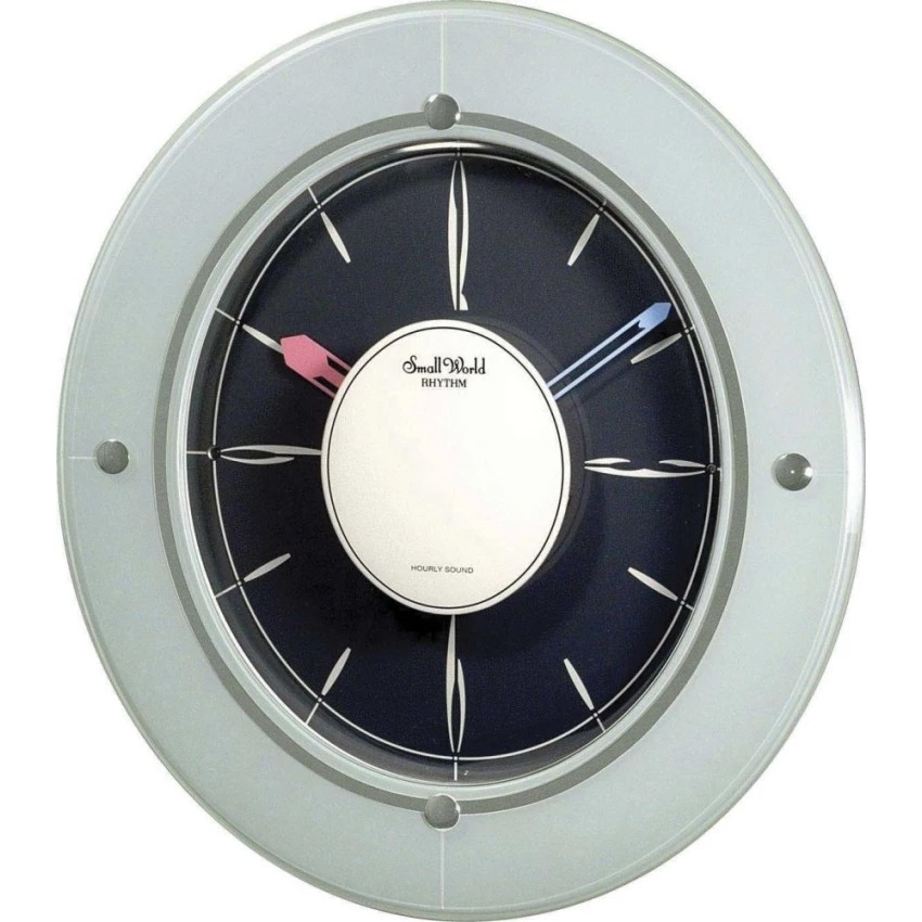 RHYTHM นาฬิกาเมจิกโมชั่น - รุ่น 4MH805WR03 WHITE CASE