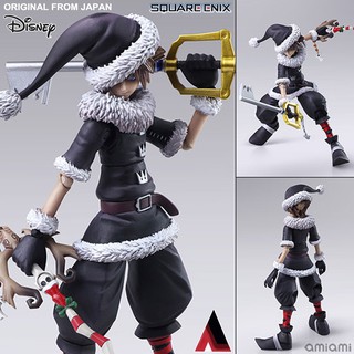 Figma งานแท้ ฟิกม่า Square Enix Disney ดิสนีย์ สแควร์เอนิกซ์ Kingdom Hearts คิงดอมฮาตส์ 2 Bring Arts Sora โซระ คริสต์มาส