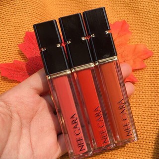 Nee Cara Water Shine Liquid Lipstick #N976 : Neecara ลิป จุ่ม**ของแท้ พร้อมส่ง