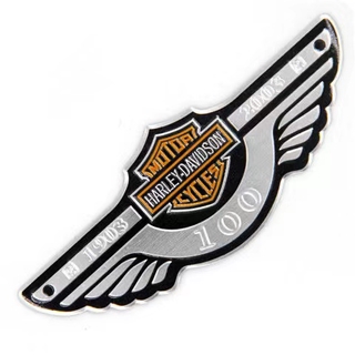 สติกเกอร์อลูมิเนียม Harley Davidson สำหรับรถมอเตอร์ไซด์ 1 ชิ้น