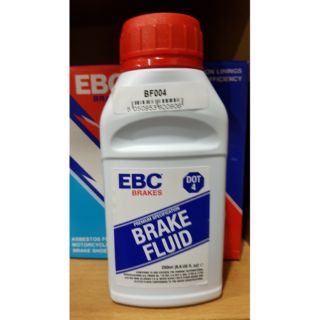 น้ำมันเบรค Dot 4 จาก EBC Brakes  ขนาด 250 ML