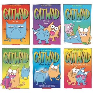 หนังสือการ์ตูนภาษาอังกฤษ สำหรับเด็ก ชุด CATWAD เซต 6 เล่ม