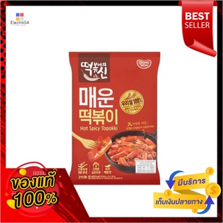 ดงวอน ต็อกผัดซอสเผ็ด 400กรัมDongwon Stir Fried Tteok with Spicy Sauce 400g.