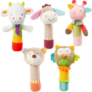 ของเล่นค้อนตุ๊กตา บีบแล้วมีเสียง สุดน่ารัก super hot ของเล่นบีบมีเสียงลายรูปสัตว์ เหมาะสำหรับเด็ก