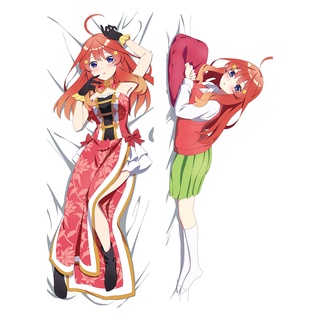 พร้อมส่ง ปลอกหมอน ลายอนิเมะ The Quintessential Quintuplets Dakimakura Kawaii สองด้าน ขนาด 150x50 ซม. สําหรับกอดร่างกาย