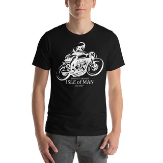 คอตต้อนคอกลมเสื้อยืด พิมพ์ลายรถจักรยานยนต์ Cafe Racer Moto GP Honda Repsol Yamaha Suzuki Valentino Rossi สไตล์วินเทจ แฟช