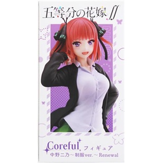 [ส่งจากญี่ปุ่น] Nakano Nino Uniform Ver Renewal Gotoubun Quintessential Quintuplets Coreful figure L04591434