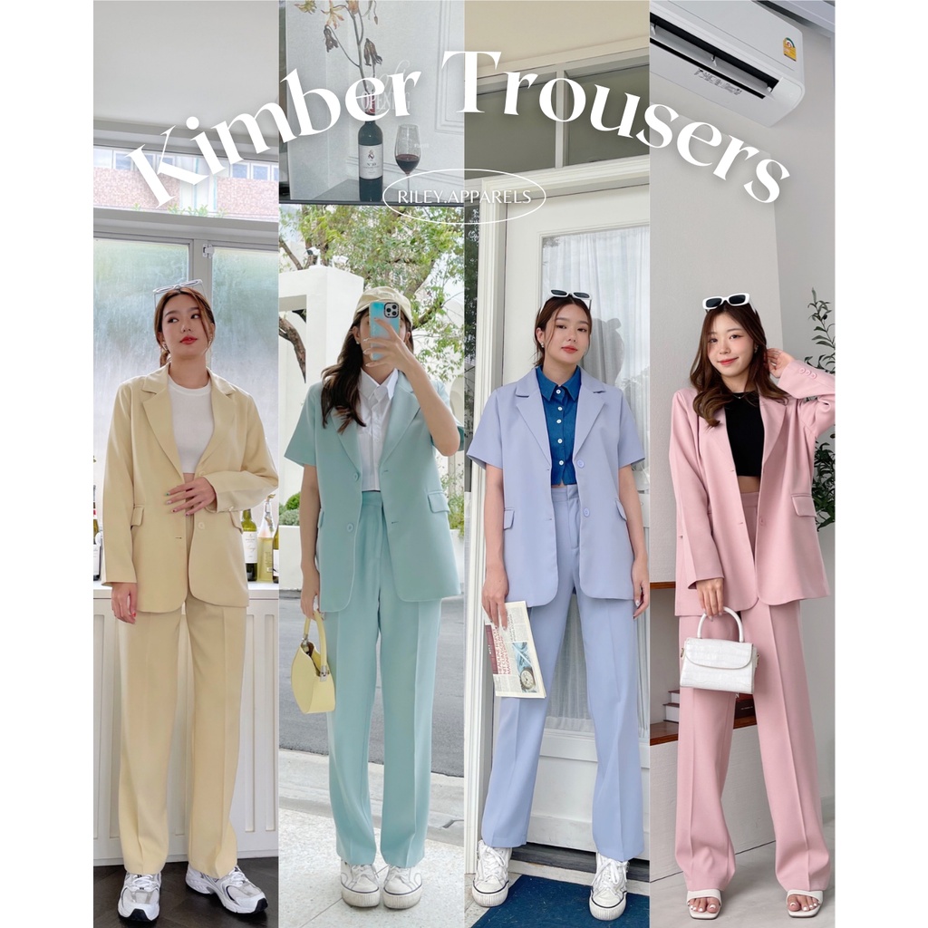 Riley.apparels - Kimber trousers 9024 (ได้เฉพาะกางเกง)