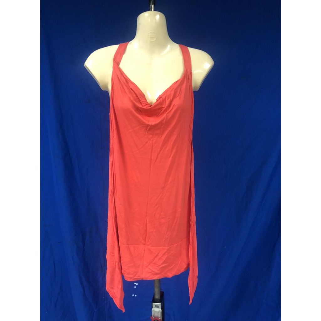 เสื้อมือสอง CHAPS สภาพดีมาก Preloved halter top by CHAPS