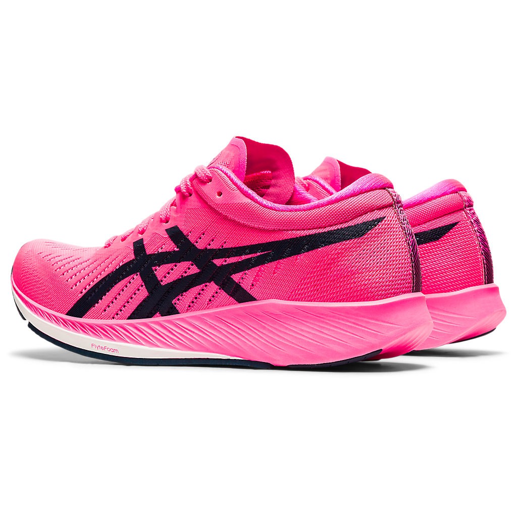 womens pink asics