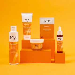 🍊ใหม่🔥 ITEMชาร์จผิวโกลว์ กับ No7 Radiance+ผลิตภัณฑ์ใหม่จากNo7มาพร้อมกับพลังวิตามินซีเข้มข้นเผยผิวสดใส มีชีวิตชีวาทันที