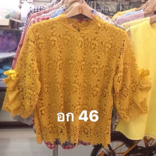 📌เสื้อลูกไม้ เกรด A อก 40-52