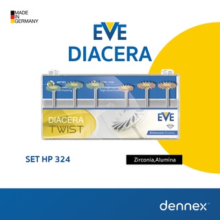 ชุดหัวขัด EVE " DIACERA TWIST " Set HP 324