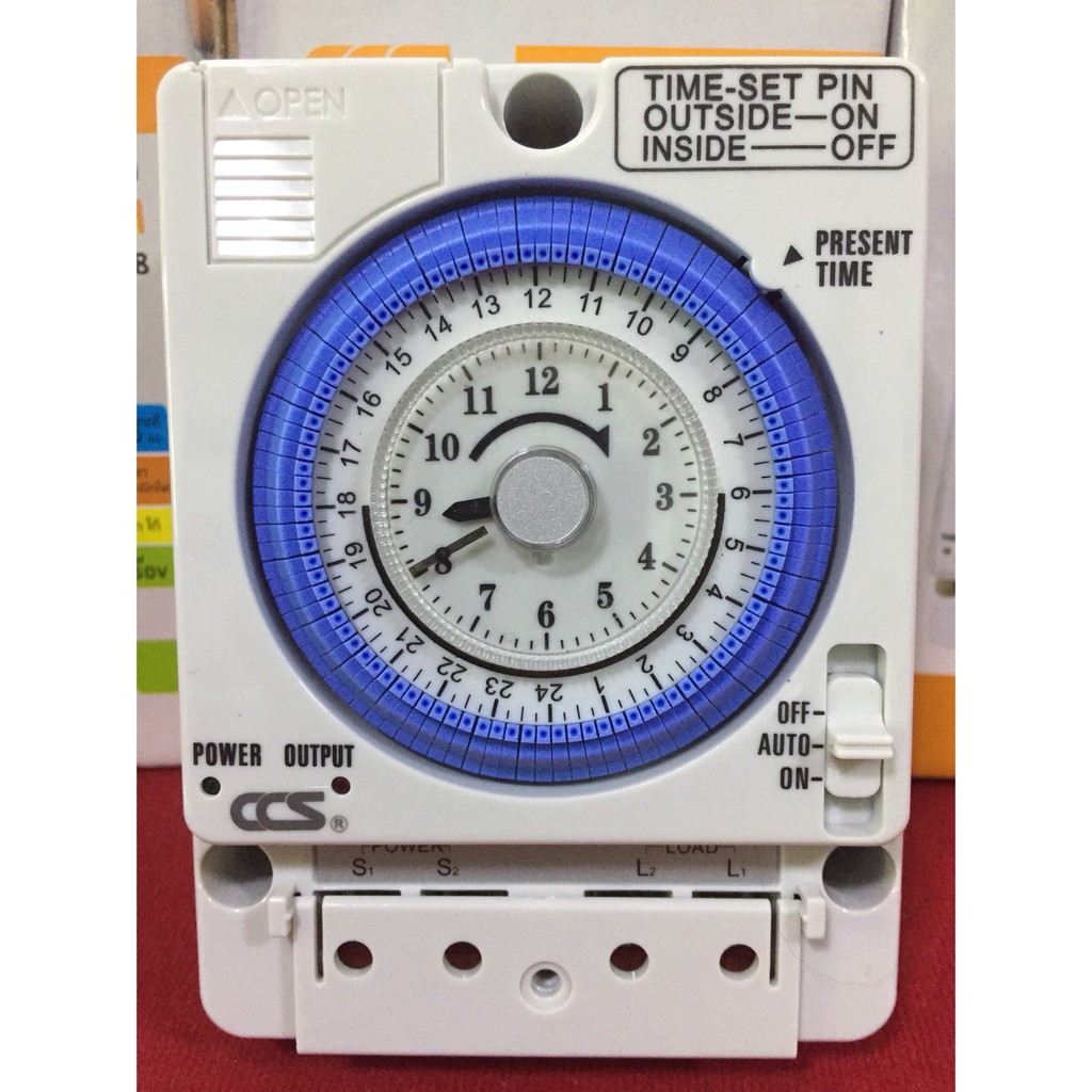 TIMER RELAY นาฬิกาตั้งเวลา 24 ชม. รุ่น TB388