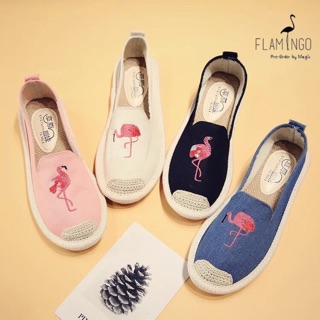 รองเท้าส้นแบน Flamingo  มาเพิ่มครบสี (เช็คสินค้าก่อนสั่งซื้อ)