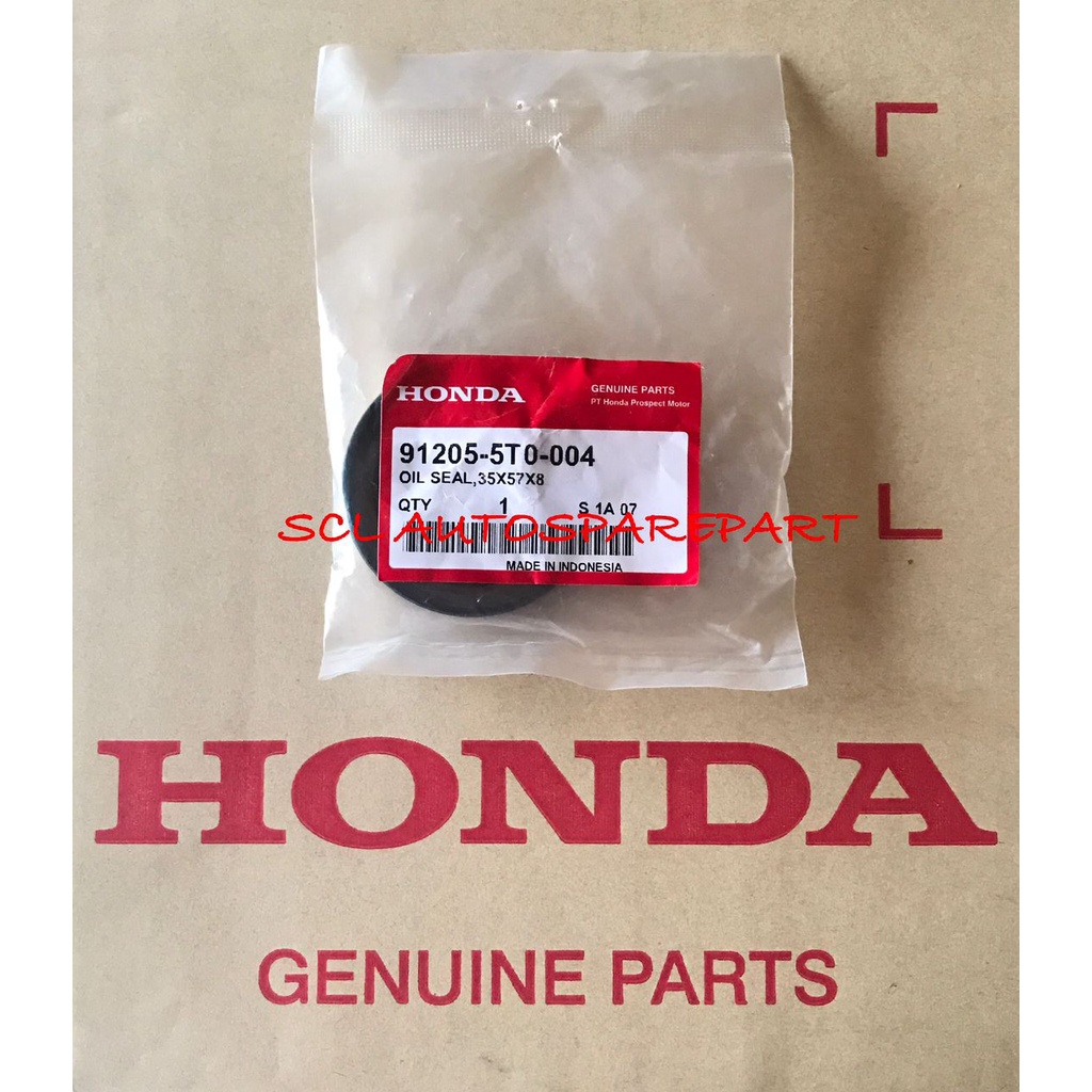 [ SCL AUTO ] 91205-5T0-004 Honda LH Driveshaft Oil Seal ( 35*57*8 ) Honda BR-V / T9A / TEA 1.8 / HR-