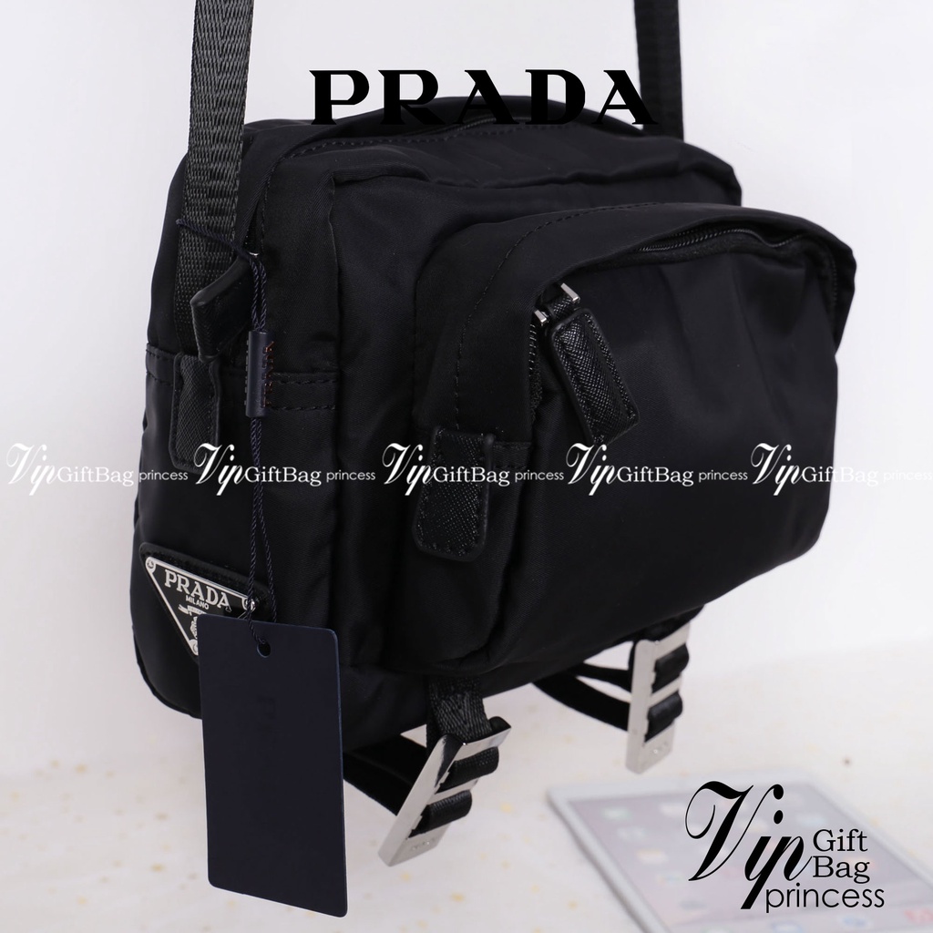 P.rada nylon shoulder bag / P.rada crossbody nylon bag VIP gift ใช้ได้ทั้งหญิงชาย  ห้ามพลาดรุ่นใหม่l P.rada Bag ทรงใหม่