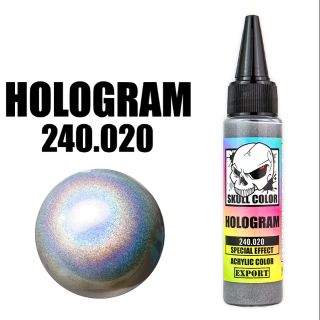 สีเหลือบ HOLOGRAM สีพร้อมใช้สำหรับแอร์บรัช