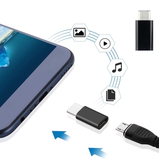 Usb C To Micro Usb อะแดปเตอร์แปลงสายชาร์จ Usb 3 . 1 Type C Male To Micro Usb Female Otg สําหรับ Huawei และ More Type C