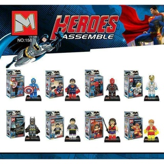 เลโก้จีน  ML158 ชุด Heroes Assemble