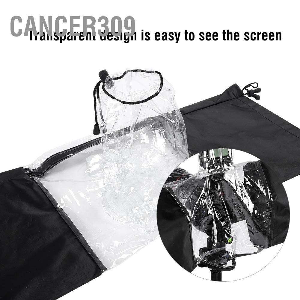 Cancer309. ผ้าคลุมกล้องกันฝน สำหรับแฟลช DSLR