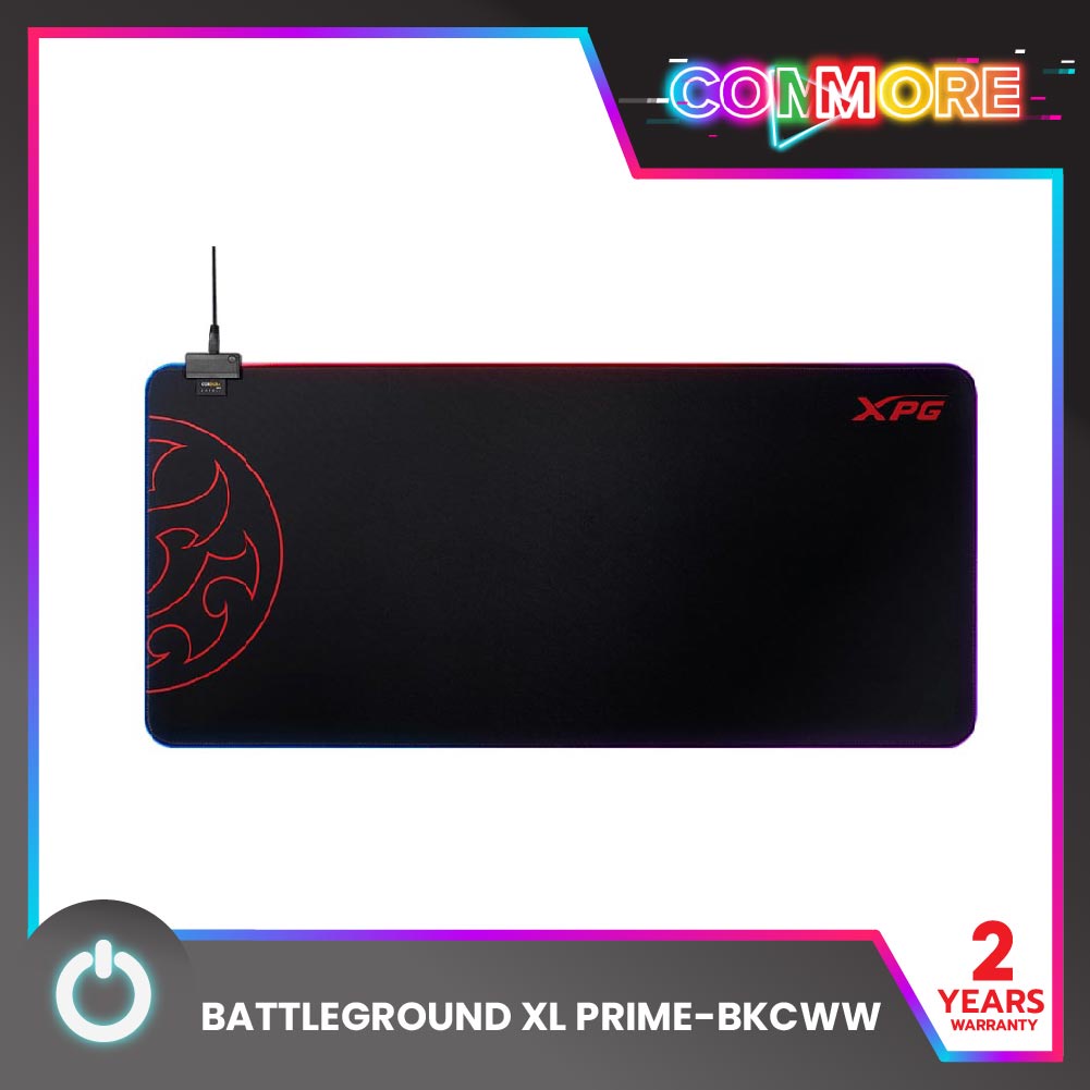 XPG BATTLEGROUND XL PRIME-BKCWW Gaming Mouse Pad แผ่นรองเมาส์