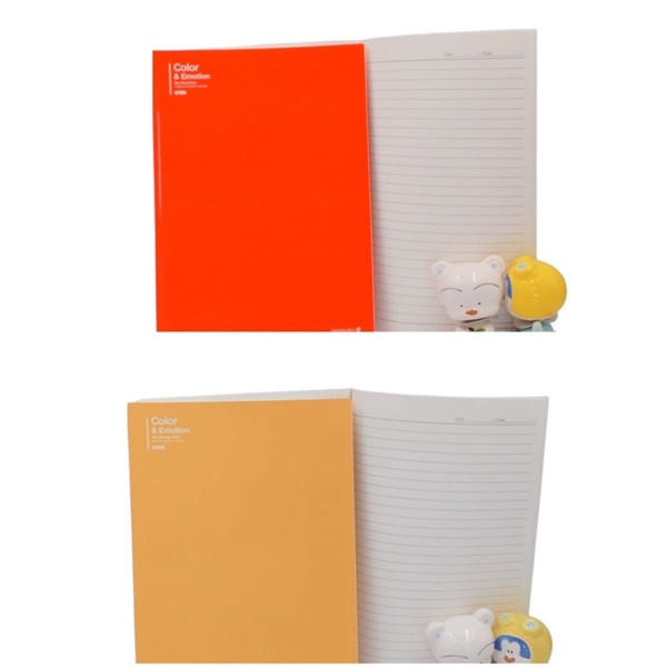 สมุดปกอ่อน morning glory B5 สันกาว มี10สี สินค้านำเข้าจากเกาหลี 10300-73342