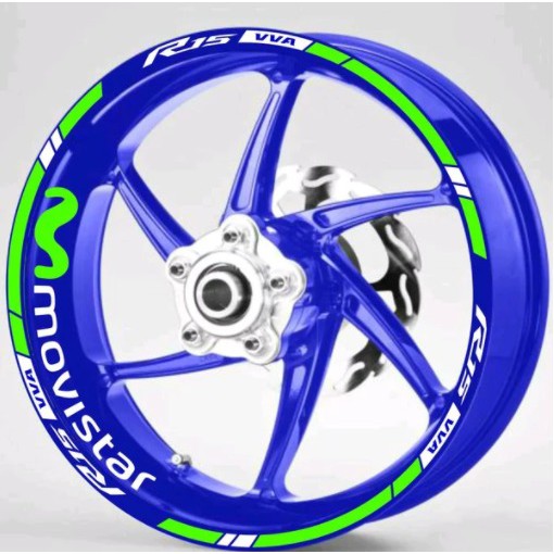 สติ๊กเกอร์ MOVISTAR R15 VLEG