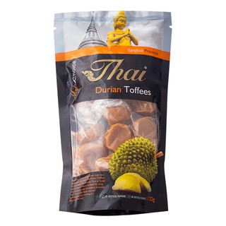 มายช้อยส์ไทยท๊อฟฟี่ทุเรียน 120กรัม My Choice Thai Toffee Durian 120g.