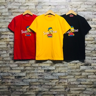 TS001 เสื้อยืดปักSupreme