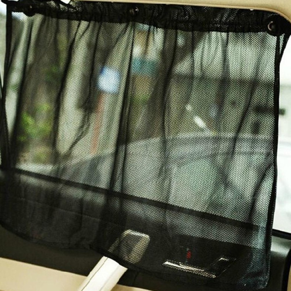 2X Mesh Car Side Rear Window Sun Shade Cover Visor Screen Universal Car ...