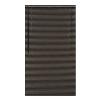 มู่ลี่ ไวนิล HOME LIVING STYLE 90X160 ซม. สีน้ำตาลเข้มVINYL VENETIAN BLIND HOME LIVING STYLE 90X160CM DARK BROWN