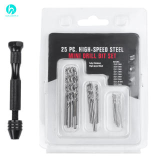 ชุดหัวสว่าน 25 ชิ้น 0 . 3 มม. to 3 . 0 มม. micro - drill bits n 2th