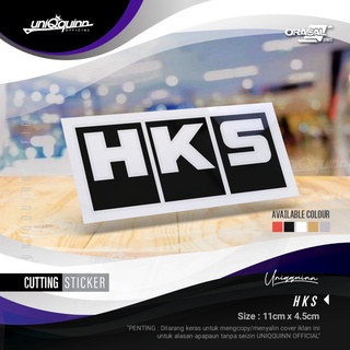 สติกเกอร์ Uq HKS | Hks สติกเกอร์ตัด | สติกเกอร์ติดรถยนต์ | Hks