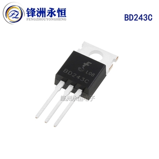 ทรานซิสเตอร์ ปลั๊กตรง BD243C TO-220 6A100V NPN BD243 10 ชิ้น