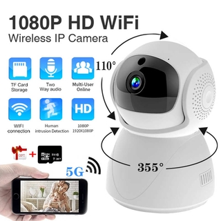 กล้องวงจรปิดรักษาความปลอดภัย 5 G Wifi Ip Camera 1080 P Ptz