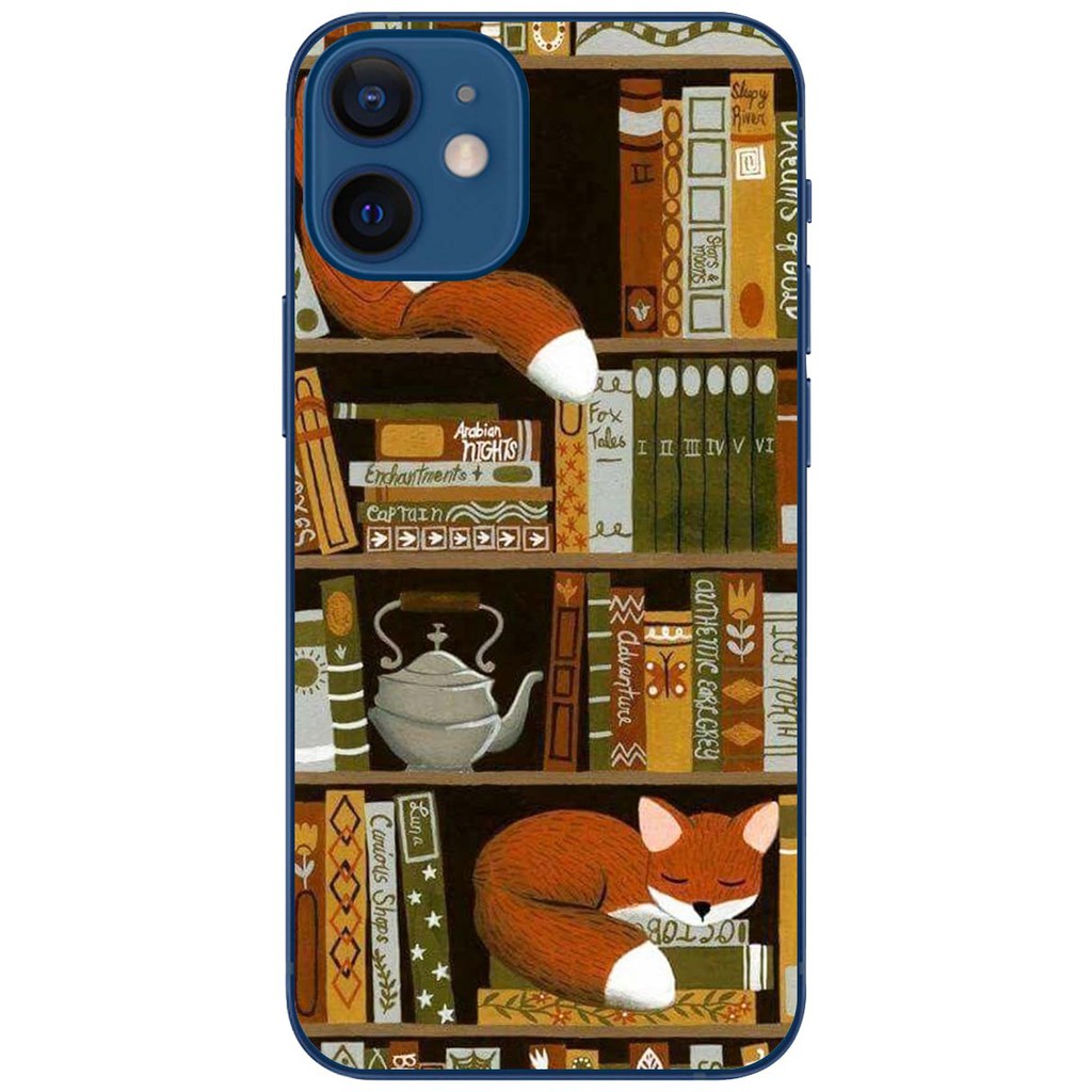 Iphone 12,12 Mini Case, 13 Reading Fox