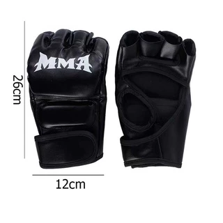 นวมชกมวย พร้อมฟองน้ำหนา MMA นวมมวย นวมซ้อมมวย ตีนตุ๊กแกเหนียวแน่น พอดีกับข้อมือ