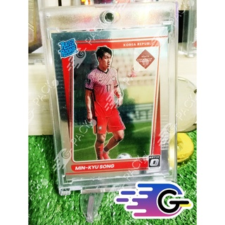 การ์ดนักฟุตบอล  2021-22 Panini Donruss Soccer Road To Qatar  #189 min-kyu song RC rate rookie (opticแถม Topload+teambag)