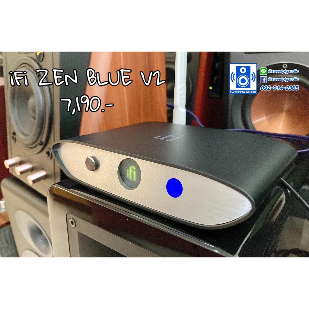 iFi ZEN Blue V2 High-resolution Bluetooth DAC.