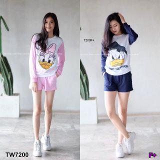 TW7200 Set ทูโทน สกรีนDonald&amp;Daizy